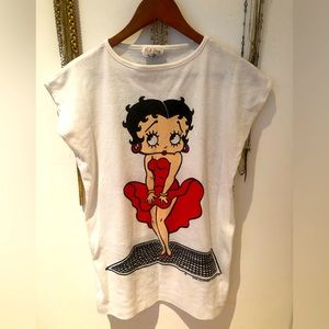 Vintage Betty Boop tshirt - double sided print